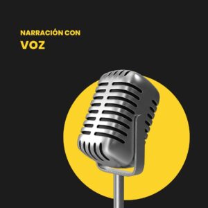 Narración con voz