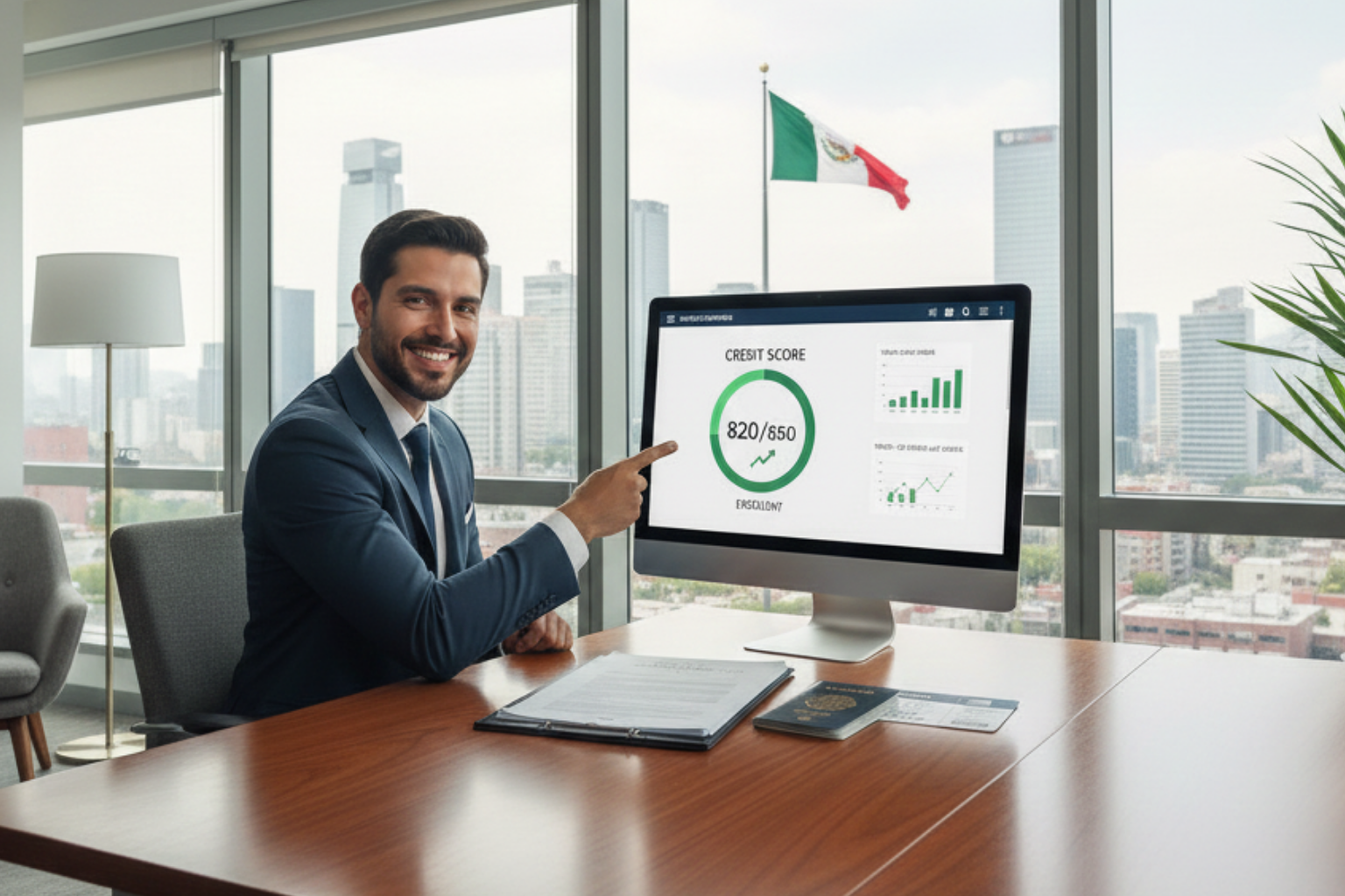 como construir credito en usa desde mexico