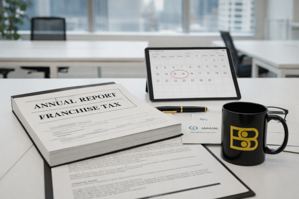 Annual Report y Franchise Tax en Estados Unidos